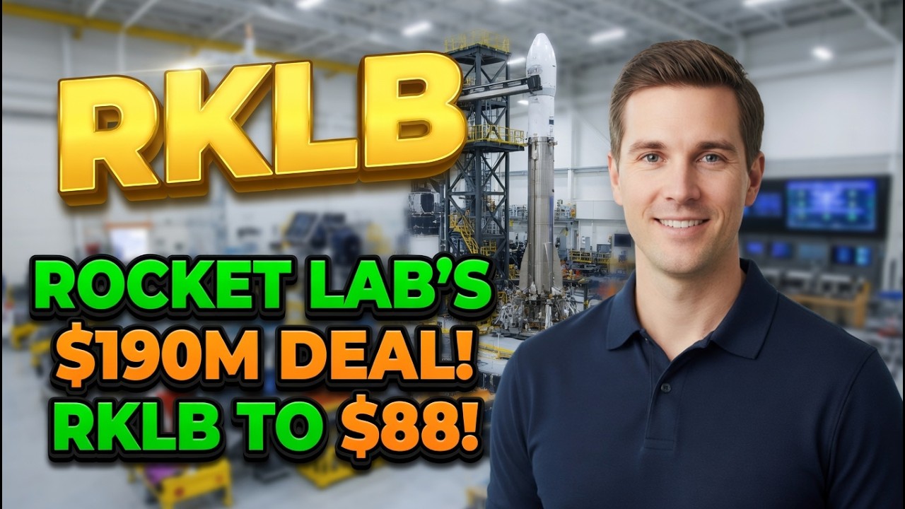 Rocket Lab's $190M Deal! RKLB to $88! RKLB Stock Analysis