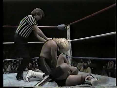 UWF Country Whipping Match: Terry Taylor, Ted DiBiase vs. Hayes & Roberts, Oct. 1986