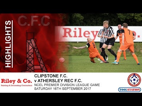 Highlights:- Clipstone FC v Athersley Rec - NCEL Premier League - Saturday 16th September