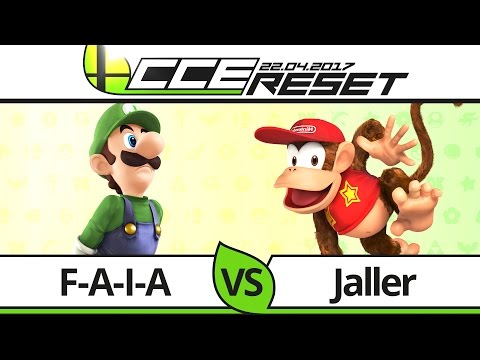 CCE RESET Top 6 Winners - F-A-I-A (Luigi) vs Jaller (Diddy Kong) - Smash 4