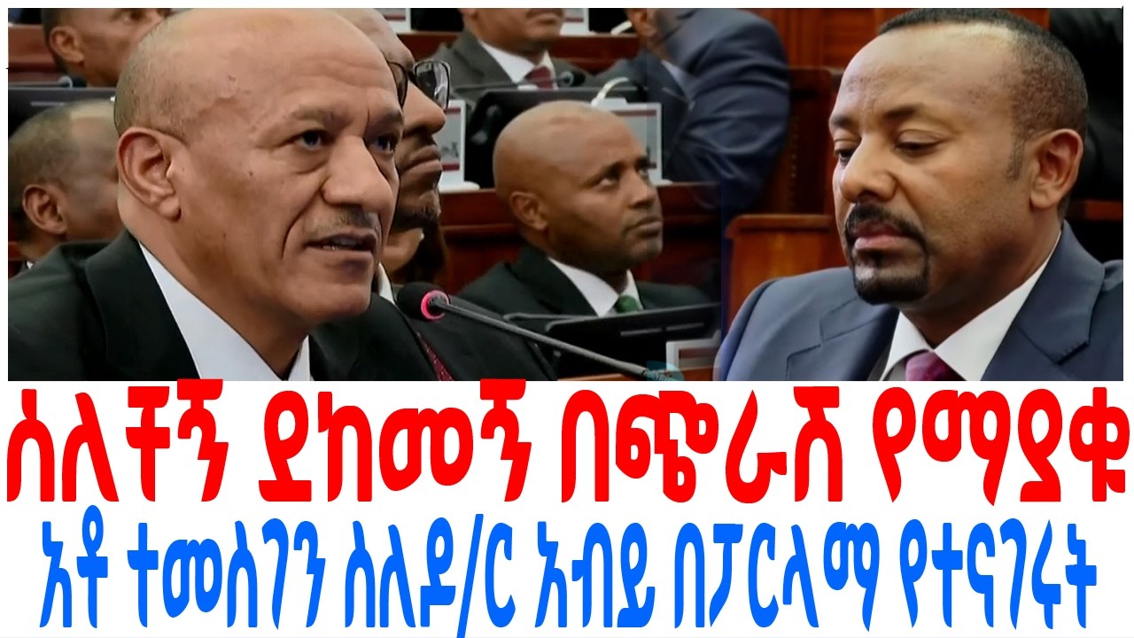አቶ ተመስገን ጥሩነህ ስለዶር አብይ አህመድ ለፓርላማ ያቀረቡት ማብራሪያ