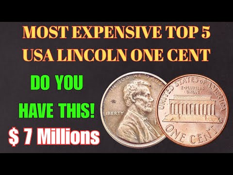 Top 5 Most Valuable Lincoln Pennies Worth MILLIONS! | Rare Pennies to Look For!