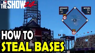 How to Steal Bases in MLB the Show 24