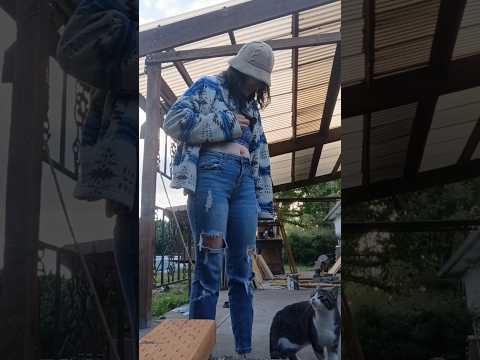 mamas boy . I want him to jump into my arms but we are getting there #fyp #cat #trending