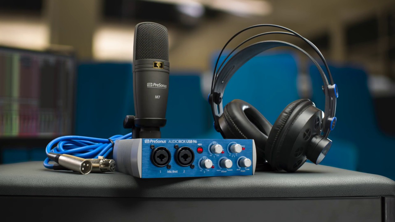 Drik vand Arkæologi Tilhører PreSonus® AudioBox USB® 96 Studio | Interfaces