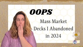 Forgotten 2024 Tarot and Oracle Decks - I Left These Decks On The Shelf All Year 😲