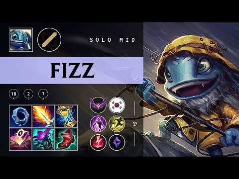 Fizz Mid vs Anivia - KR Master Patch 25.24