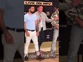NASTY! MIKE PERRY WIPES BOOGER ON LUKE ROCKHOLD AT FIRST FACE OFF FOR BKFC!