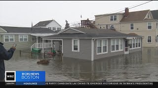 They're under water; Storm causes devastating floods at Hampton Beach in N.H.