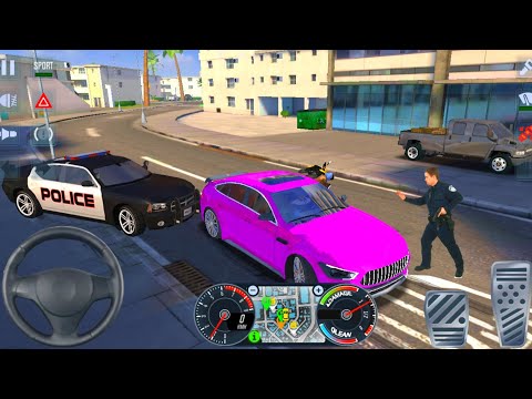 Taxi Sim 2020 🚕 💥 Driving Mercedes Amg Gt in City🌆26 || Taxi Games || Flash Gaming Zone