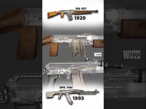 Light machine gun : SIG KE7 x RPK 74M