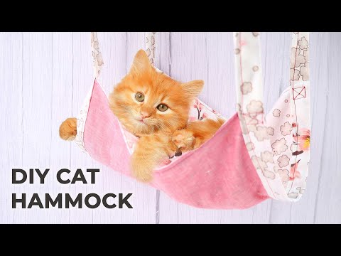 , title : 'DIY Cat Hammock // Easy Step by Step Cat Hammock Tutorial'