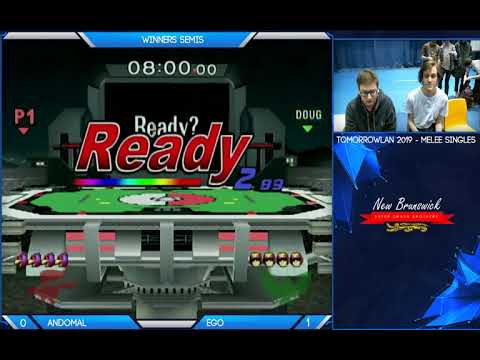 TLAN 2019 Melee Singles - Andomal (Fox) vs EGO (Captain Falcon) Winners Semis