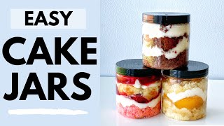 How To Make Cake Jars