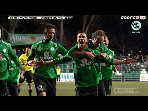 Heffler Tibor gólja az MVM-Paks - Videoton mérkőzésen