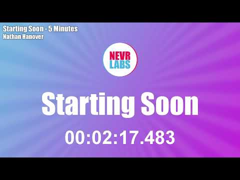 Video thumbnail for Starting Soon (5 Minutes)
