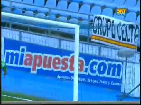 Chupete Suazo Getafe 0 - 2 Zaragoza Doblete del Chupete.