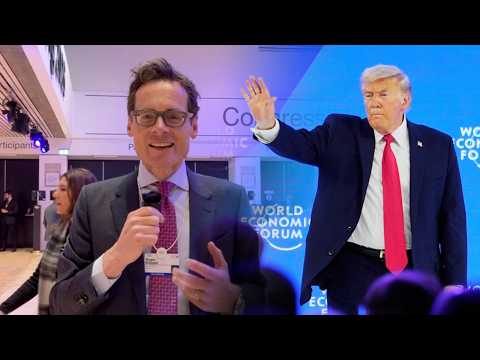 «Ich will ja nur ein Stück Eis»: Donald Trumps epochale Rhetorik am Davoser Wirtschaftsforum
