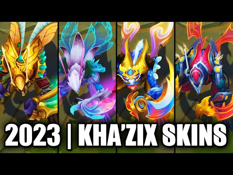 ALL KHA'ZIX SKINS SPOTLIGHT 2023 | League of Legends