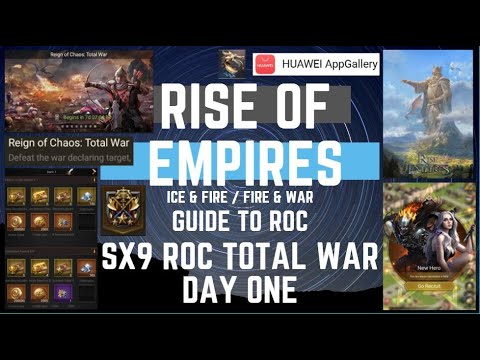 Guide To RoC - SX9 RoC Total War Day One - Rise Of Empires Ice & Fire