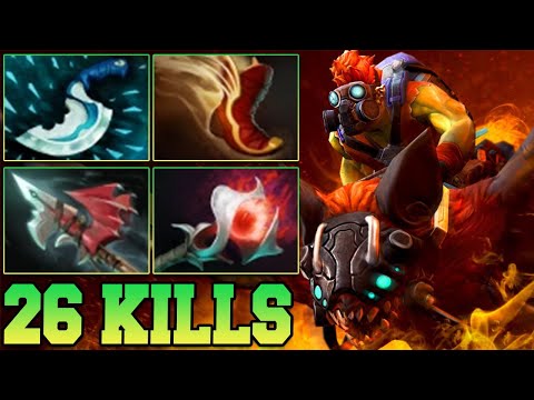 26 Kills Batrider Mid Lane !! Batrider Dota 2 Mid Carry Meta 7.39 Pro Gameplay Build