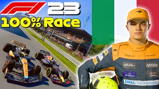 F1 23 - Let's Make Norris World Champion #17: 100% Race Monza