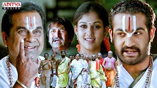 NTR South Superhit Movie Scenes | Nayanthara, Brahmanandam | Judwaa No 1 Movie | Aditya Movies