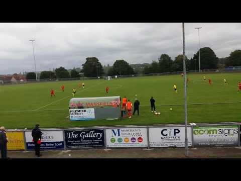 AFC Mansfield v Stamford   FA Cup 3rd Qualifying Rd 1st October 2016 (Video Clips)