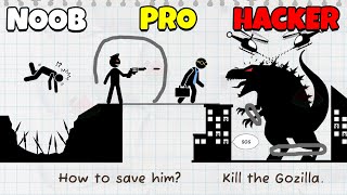 NOOB vs PRO vs HACKER - Draw 2 Save