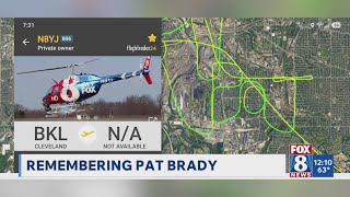 FOX 8 pays tribute to Pat Brady in the sky