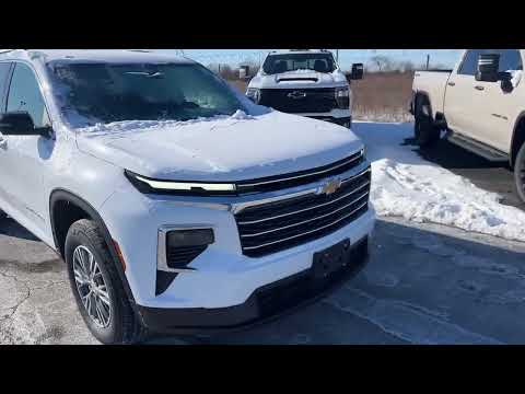 2026 Chevrolet Traverse AWD 4dr LT in White for sale at Lally Chevrolet Ltd. in Tilbury, ON