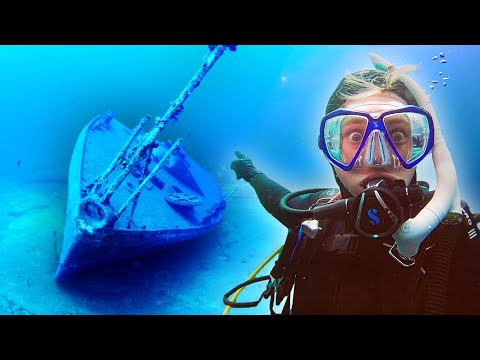 Our Terrifying SHIPWRECK Experience | (ran out of air)