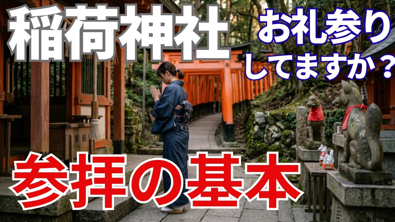 稲荷神社の意味とご利益、参拝のコツ〜 知っている人ほど、安心して願える神社 〜