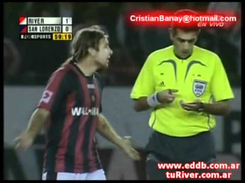River 2 San Lorenzo 2 Copa Libertadores 2008 Los goles (Relato Atilio Costa Febre)