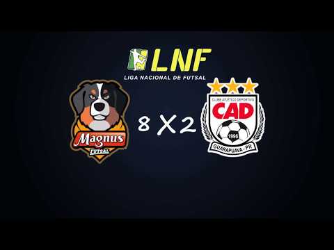 LNF2017 - Semana 19 - Gols - Magnus 8 x 2 Guarapuava