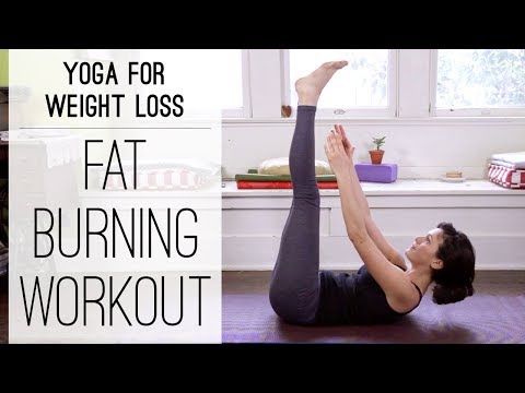 Yoga For Weight Loss  |  40 Minute Fat Burning Workout thumnail