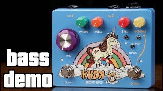 Video thumbnail for KHDK Unicorn Blood Bass Demo by The Bass Channel