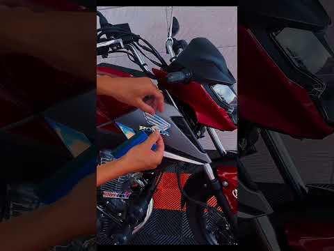 Coloquei adesivo personalizado na minha nova CG Titan 160 - 2025 #0km