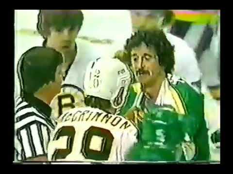 North Stars - Bruins rough stuff 2/26/81