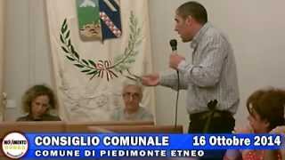 preview picture of video '16-10-2014 - Consiglio Comunale a Piedimonte Etneo'
