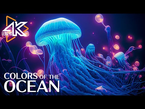 Aquarium 4K VIDEO UHD 🐠 Beautiful Relaxing Coral Reef Fish - Relaxing Sleep Meditation Music #15