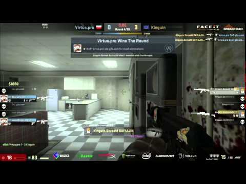 Scream Ridiculous Double Headshot - Virtus.Pro vs Kinguin 17.07.15