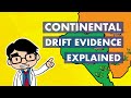 Continental Drift Evidence Explained