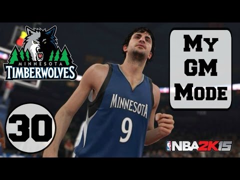NBA2K15 All-Sim My Gm Mode - Minnesota Timberwolves #30 (PS4)
