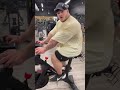 Big guy on a little bike! #shorts #youtubeshorts #bodybuilding #fun