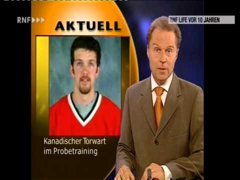 DEL 05-06 Adler Mannheim - Patrick Desrochers im Probetraining