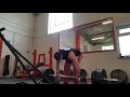 Axle deadlifts with chains