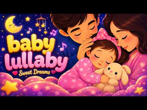 Help Your Baby Fall Asleep Fast | 2 Hours Gentle Lullaby Music 💖