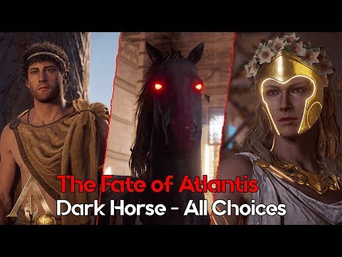 Dark Horse - All Choices - Assassin's Creed Odyssey - The fate of Atlantis DLC Ep.1