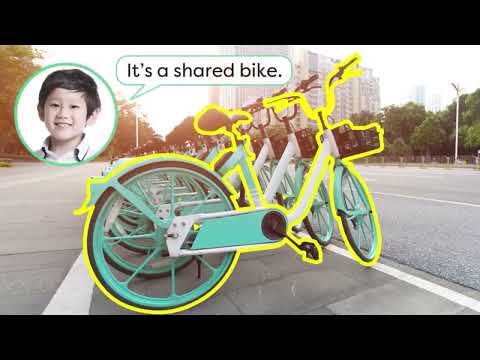 Unit1 Go around - Watch the video.Look and match - 外研新交际2年级下册